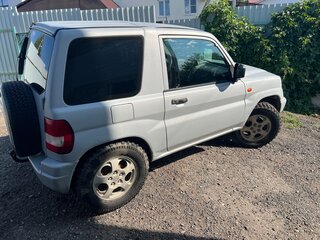 2002 Mitsubishi Pajero Pinin, серый, 600000 рублей, вид 4