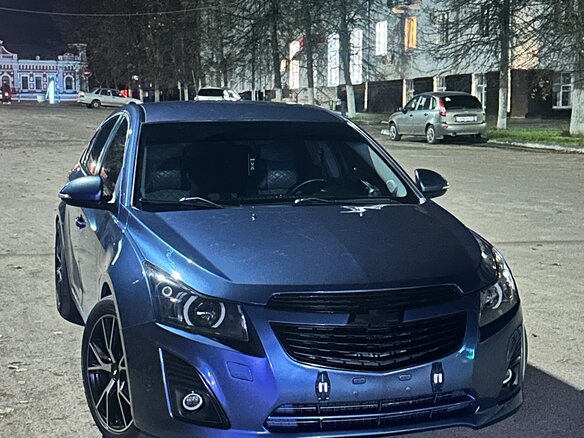 2014 Chevrolet Cruze I Рестайлинг, синий, 850000 рублей - вид 8