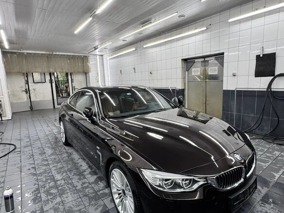 2013 BMW 4 серии 428i xDrive F32/F33/F36, коричневый - вид 3
