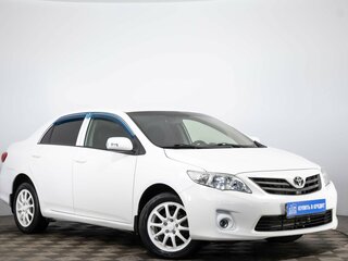 2012 Toyota Corolla X (E140, E150) Рестайлинг, белый, 1169000 рублей, вид 1