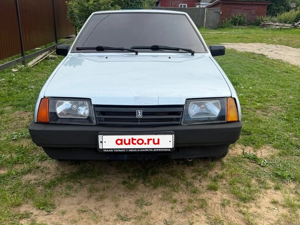 1998 Lada (ВАЗ) 2109, серебристый - вид 2