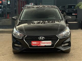 2019 Hyundai Solaris II, чёрный, 1400000 рублей, вид 3