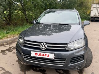 2012 Volkswagen Touareg II, серый, 1850000 рублей, вид 1