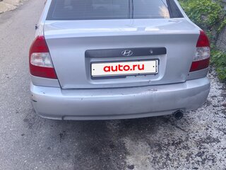 2004 Hyundai Accent ТагАЗ II, серебристый, 250000 рублей, вид 2