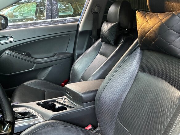 2014 Kia Optima III Рестайлинг, синий, 1050000 рублей - вид 4