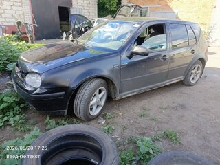 1998 Volkswagen Golf IV, чёрный, 255000 рублей, вид 1