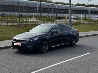 2018 Kia Optima IV Рестайлинг, синий, 1600000 рублей, вид 1