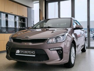 2019 Kia Rio IV, серый, 1300000 рублей, вид 2