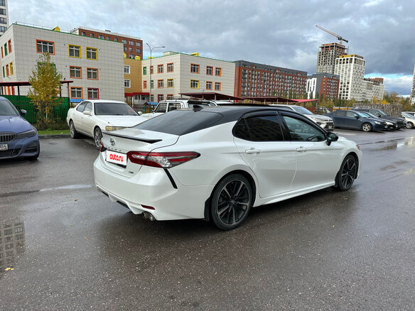 2019 Toyota Camry US Market VIII (XV70), белый, 2550000 рублей - вид 6