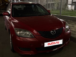 2004 Mazda 3 I (BK), красный, 320000 рублей, вид 2