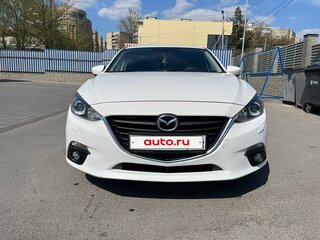 2016 Mazda 3 III (BM) Рестайлинг, белый, 1600000 рублей, вид 1