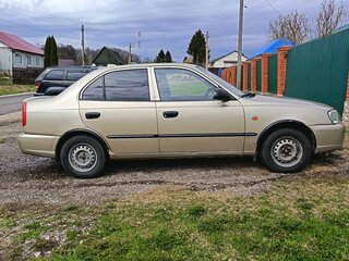 2005 Hyundai Accent ТагАЗ II, бежевый, 250000 рублей, вид 4