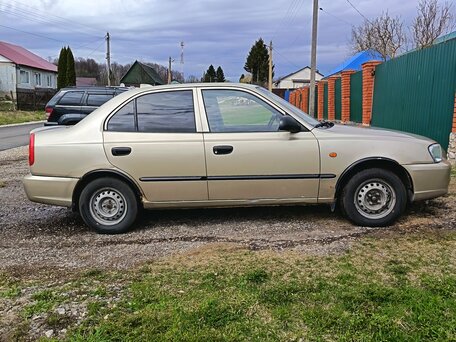 2005 Hyundai Accent ТагАЗ II, бежевый, 250000 рублей, вид 4