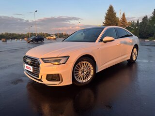 2020 Audi A6 45 TFSI V (C8), белый, 4100000 рублей, вид 2