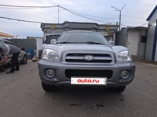 2005 Hyundai Santa Fe I, серебристый, 500000 рублей, вид 2