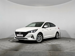 2022 Hyundai Solaris II Рестайлинг, белый, 1700000 рублей, вид 1