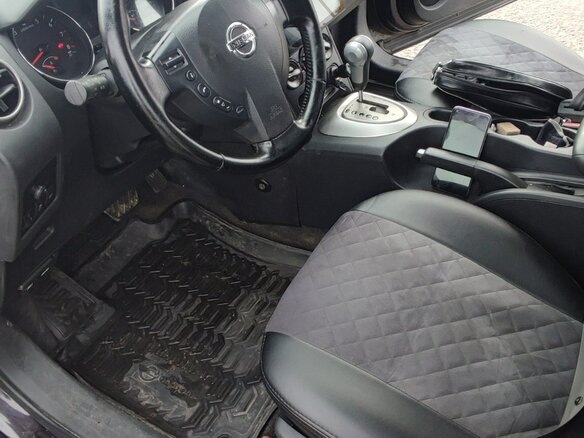 2011 Nissan Qashqai I Рестайлинг, фиолетовый, 880000 рублей - вид 4