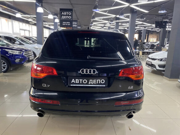 2008 Audi Q7 I (4L), чёрный, 1185000 рублей - вид 4