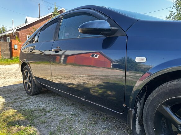 2006 Nissan Primera III (P12), синий, 610000 рублей - вид 1