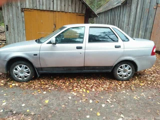 2007 Lada (ВАЗ) Priora I, серебристый, 160000 рублей, вид 3