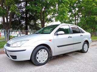 2003 Ford Focus I Рестайлинг, серебристый, 495000 рублей, вид 1