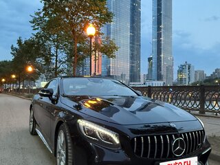 2015 Mercedes-Benz S-Класс AMG 63 AMG III (W222, C217), чёрный, 8340000 рублей, вид 1