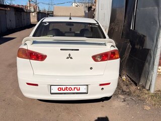 2008 Mitsubishi Lancer X, белый, 450000 рублей, вид 4