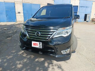 2016 Nissan Serena IV (C26), чёрный, 1600000 рублей, вид 3