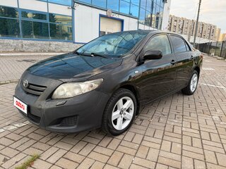 2008 Toyota Corolla AMT X (E140, E150), чёрный, 599000 рублей, вид 3