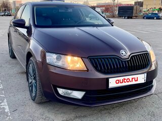 2015 Skoda Octavia III (A7), коричневый, 1200000 рублей, вид 3