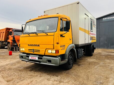 2008 КамАЗ 4308, жёлтый, 2200000 рублей, вид 1