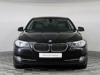 2012 BMW 5 серии Long 520Li VI (F10/F11/F07), чёрный, 1750000 рублей, вид 3