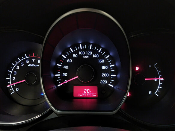 2014 Kia Rio 6-speed III, серый, 575000 рублей - вид 12