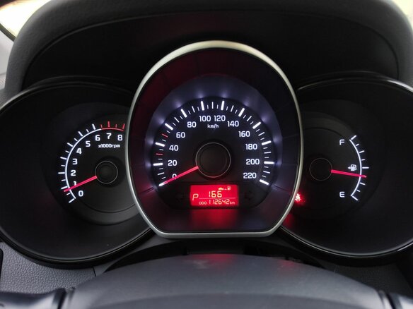 2012 Kia Rio 4-speed III, белый - вид 12