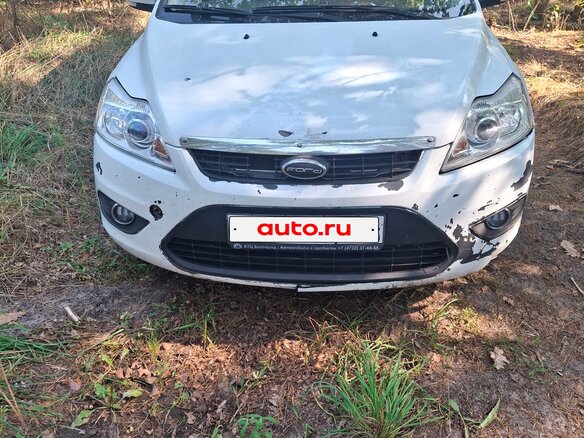 2008 Ford Focus II Рестайлинг, белый, 370000 рублей