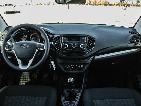 2021 Lada (ВАЗ) Vesta SW I, синий, 1150000 рублей - вид 12