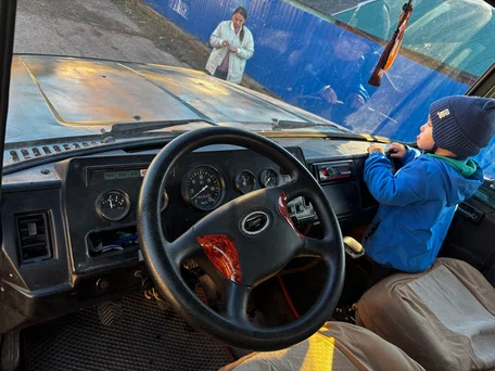 1992 ГАЗ 3307, зелёный, 250000 рублей, вид 5
