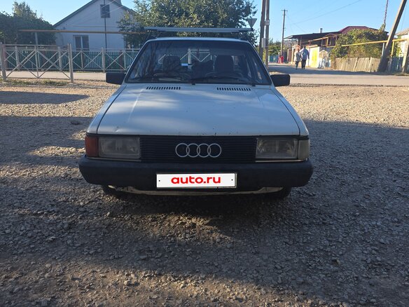 1985 Audi 80 5-speed III (B2), белый, 350000 рублей - вид 1