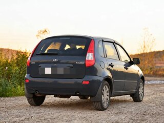 2008 Lada (ВАЗ) Kalina I, синий, 220000 рублей, вид 3