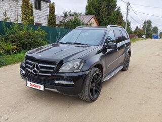 2011 Mercedes-Benz GL-Класс 500 I (X164) Рестайлинг, чёрный, 1500000 рублей, вид 1