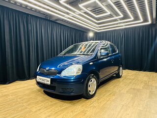 2003 Toyota Vitz I (P10), синий, 499999 рублей, вид 2
