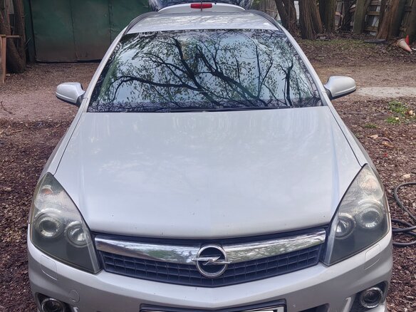 2008 Opel Astra H Рестайлинг, серебристый, 465000 рублей