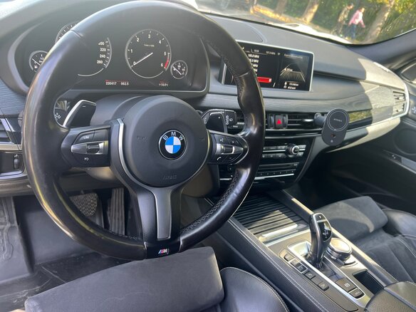 2015 BMW X5 30d III (F15), белый, 3850000 рублей - вид 8