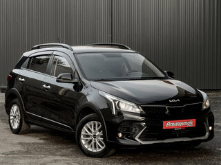 2021 Kia Rio X IV Рестайлинг, чёрный, 1830000 рублей, вид 3