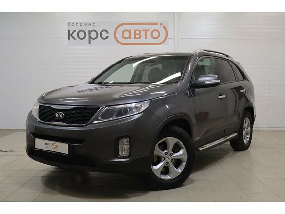 2014 Kia Sorento II Рестайлинг, серый, 1592000 рублей