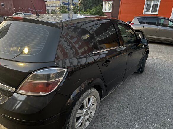 2007 Opel Astra H Рестайлинг, чёрный, 440000 рублей - вид 5