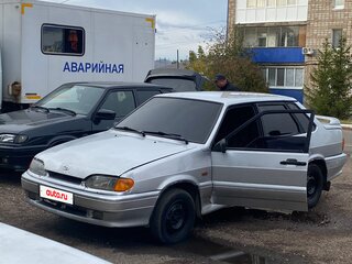 2003 Lada (ВАЗ) 2115, серебристый, 90000 рублей, вид 5