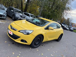 2012 Opel Astra GTC J Рестайлинг, жёлтый, 550000 рублей, вид 4