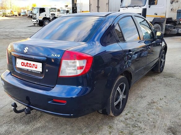 2008 Suzuki SX4 I (Classic), синий, 465000 рублей - вид 9