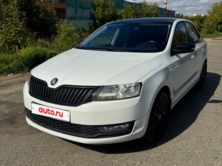 2018 Skoda Rapid I Рестайлинг, белый, 1050000 рублей, вид 3